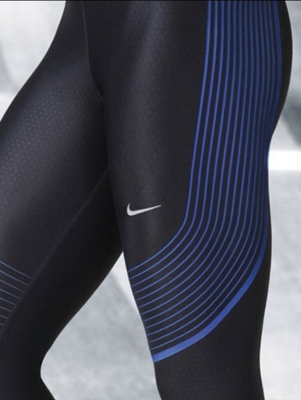 NIKE POWER FLASH RUNNING TIGHTS **RARE** SZ L